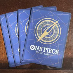 Playset Bandai One Piece TCG Benn Beckman OP16-012 SR x4 English - Image 2