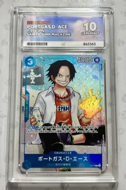 Luffy P-075 & Sabo P-073 & Ace P-074 ACE10 Sequential Set Saikyo Jump Three Bros - Image 3