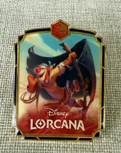 Disney Lorcana League Promo Pin Tigger - Image 1