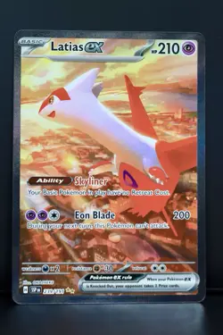 Pokemon Latias EX TCG Surging Sparks Scarlet & Violet Card 239/191 English - Image 1