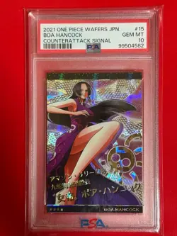PSA10 One Piece Card Wafers Hancock - Image 1