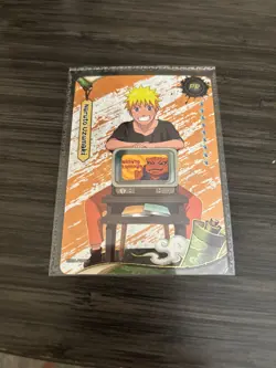 2025 Kayou Naruto Uzumaki PSA Magazine Promo Card NRSA-PR-003 (sealed) - Image 1
