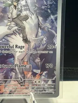 Pokemon TCG N's Reshiram Holo Card 167/159 Sv09: Journey Together Illustration - Image 3