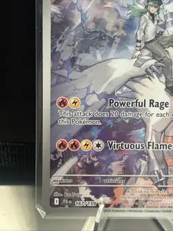 Pokemon TCG N's Reshiram Holo Card 167/159 Sv09: Journey Together Illustration - Image 4