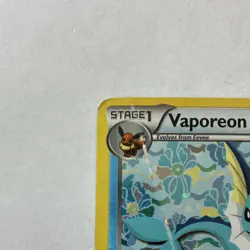 Vaporeon BW89 Black Star Promo Holo Pokemon Card – Lightly Played - Image 5