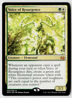 MTG Voice of Resurgence [MM3 - 200] LP - Image 1