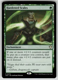 Hardened Scales Rare Commander: Secrets of Strixhaven 272 MTG Near Mint 2026 - Image 1