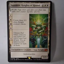 Magic: The Gathering Summon: Knights of Round FFVII 0036 Enchantment White Inde… - Image 1