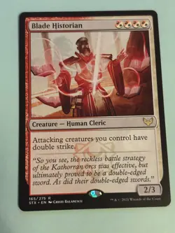 Blade Historian Strixhaven: School of Mages Regular - Rare Human Cleric Creature - Image 1
