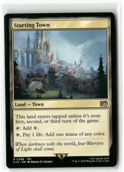 Starting Town Final Fantasy Regular R 0289 - Image 1