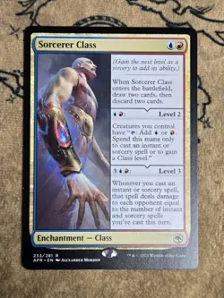 Sorcerer Class 233/281 Adventures in the Forgotten Realms Non-Foil NM - Image 1