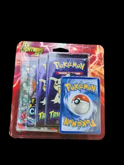 Pokemon TCG Lightning Set 4 Packs + 1 Card Factory Sealed, Fast Shipping! 97712544540 - Image 1