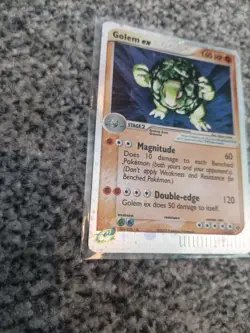 Pokemon Golem EX 91/97 Dragon Holo Rare Vintage Card WOTC - Image 5