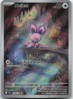Noibat 169/159 Illustration Rare Journey Together Pokemon Holo Near Mint - Image 1