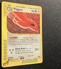 Pokemon EXPEDITION - #23/165 Pidgeot - Holo - ENG - Moderately/Lightly Played - Image 5