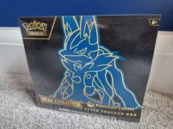 Pokemon Center Mega Evolution Elite Trainer Box ETB Lucario New and Sealed - Image 1