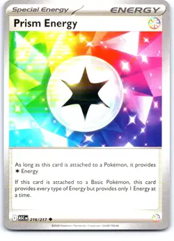 Prism Energy 216/217 Uncommon Ascended Heroes Pokemon Near Mint - Image 1