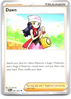 Dawn 087/094 Uncommon Phantasmal Flames Pokemon Near Mint - Image 1