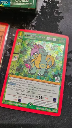 MetaZoo Wilderness PIN CLUB PROMO Stone Man 1st Edition + Pin + Foil Card - Image 2