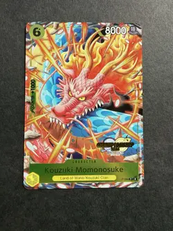 Kouzuki Momonosuke 2024 Championship Tournament Event Pack Promo One Piece P-064 - Image 1