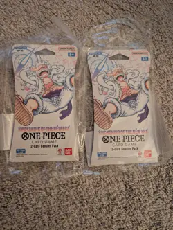One Piece Awakening of the New Era OP-05 Sleeved Booster Packs, 2 Packs, English - Image 1