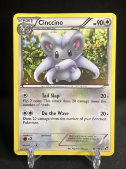 Cinccino 89/114 Pokemon Card TCG 2011 Black And White - Image 1