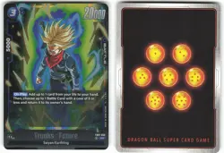 Trunks : Future FB01-050 SR Dragon Ball Super Card - Image 1