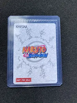 Naruto Shippuden - Naruto Uzumaki PSA Magazine Promo Card Sealed - Image 2
