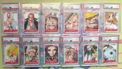 One Piece Film Red Finale set JP PSA 10 Sequential Full Set 12 Cards - Image 1
