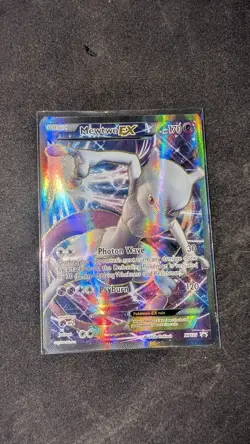 Mewtwo EX XY125 Ultra Rare Black Star Promo Pokemon Card NM - Image 1