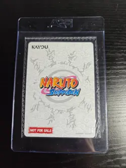 Naruto Shippuden - Naruto Uzumaki PSA Magazine Promo Card Sealed - Image 2