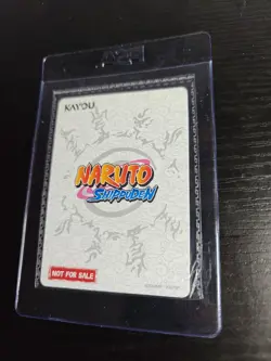 Naruto Shippuden - Naruto Uzumaki PSA Magazine Promo Card Sealed - Image 3