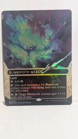 Blinkmoth Nexus -Showcase Foil- Edge of Stellar Eternities EOS 3 Land L R mtg - Image 1