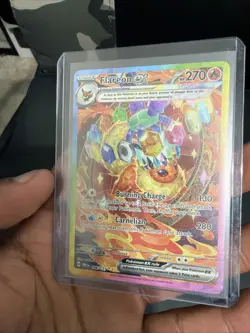 Pokemon TCG Flareon ex 146/131 SV Prismatic Evolutions SIR Holo Eng HP270 - Image 1