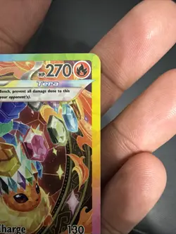 Pokemon TCG Flareon ex 146/131 SV Prismatic Evolutions SIR Holo Eng HP270 - Image 4
