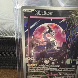 Pokemon Miraidon (Pokemon Center Exclusive) 013 Holo Scarlet & Violet Promo - Image 3