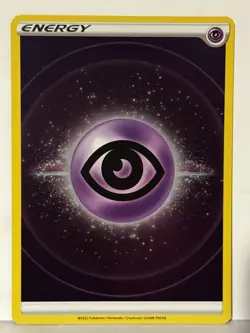 Psychic Energy (2022 Unnumbered) Holo SWSH09: Brilliant Stars NM Pokemon Fast Sh - Image 1