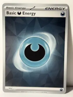 Basic Darkness Energy Cracked Ice Holo 015 SVE: NM Pokemon Fast Ship - Image 1