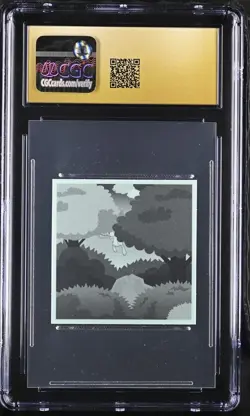 2016 Squirtle Pokemon Wafer Stickers Part 4 Lotte #94 CGC PRISTINE 10 POP 1 - Image 2