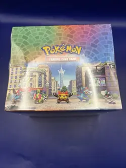 Pokemon Lumiose City Mini Tin Display 10 tins Sealed Collectible In Hand - Image 2