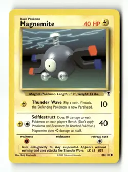Magnemite 80/110 Common Legendary Collection Pokemon Lightly Played - Image 1