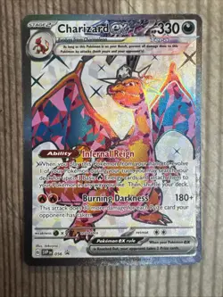 Charizard ex - SVP056 - Pokemon Scarlet & Violet Promo Ultra Rare Holo Card NM - Image 1