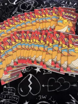 McDonald's Pokemon TCG 2024 Promo Packs Sealed Featuring Pikachu and Dragonite - Image 1