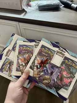 Lot Of 3 Pokemon TCG Sealed Chilling Reign Error Compensation Blister - Image 1