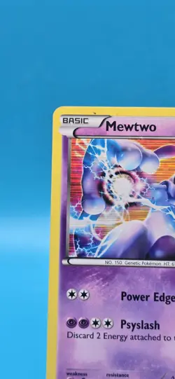 Pokemon Mewtwo 53/113 Legendary Treasures Holo Rare 120HP Power Edge 30 - Image 2