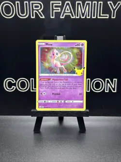 ✨ Pokemon Celebrations Set! Mew 011/025 Holo Rare Card 2021 Near Mint ✨ (Set B) - Image 1