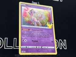 ✨ Pokemon Celebrations Set! Mew 011/025 Holo Rare Card 2021 Near Mint ✨ (Set B) - Image 4