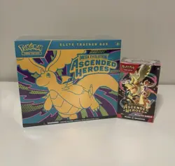 Pokemon TCG Ascended Heroes ETB And Booster Bundle ENGLISH - Image 1