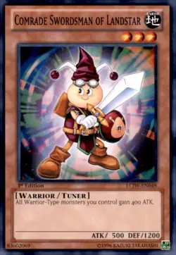Legendary Collection 4: Joey's World #LCJW-EN048 Comrade Swordsman of Landstar - Image 1
