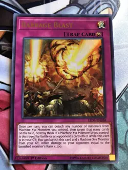 Yu-Gi-Oh! Barrage Blast LED4-EN038 - 1st Edition - Ultra Rare - Near Mint - Image 1
